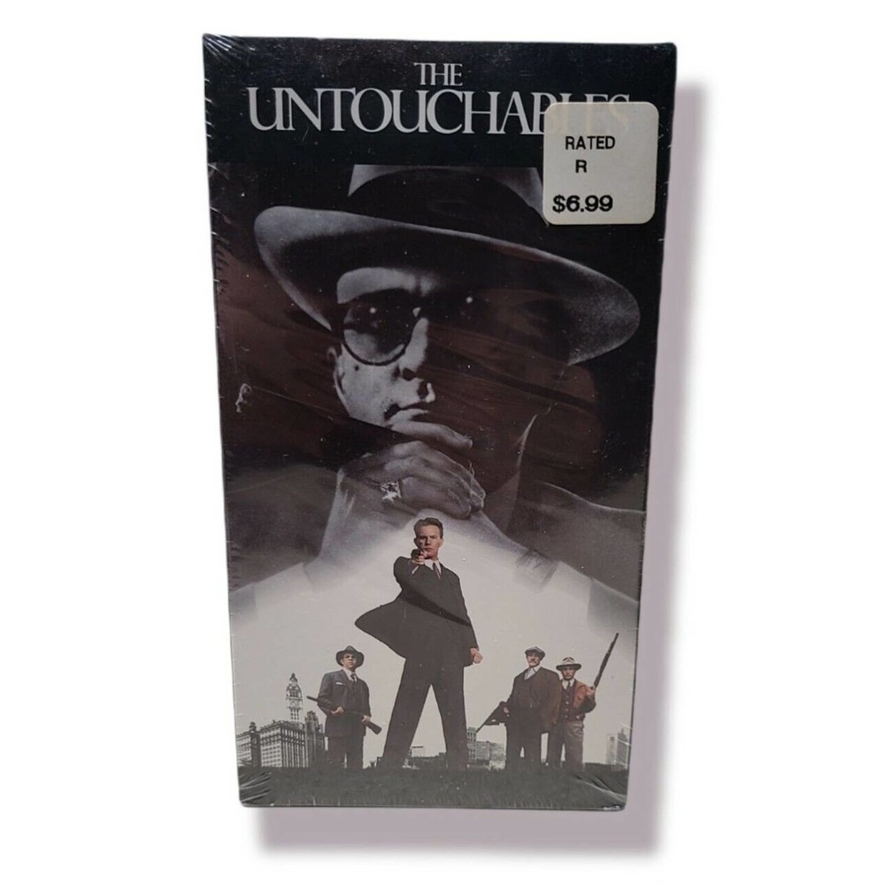 NEW SEALED The Untouchables VHS 1987 Kevin Costner Sean Connery Robert De Niro